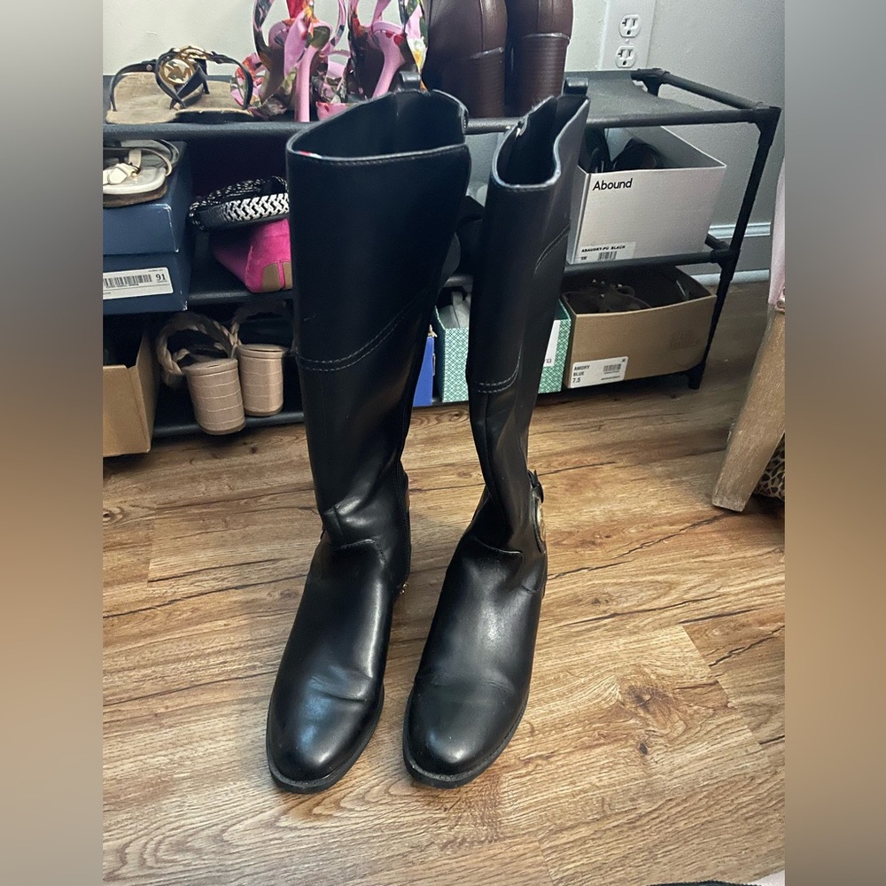 Tommy Hilfiger boots leather